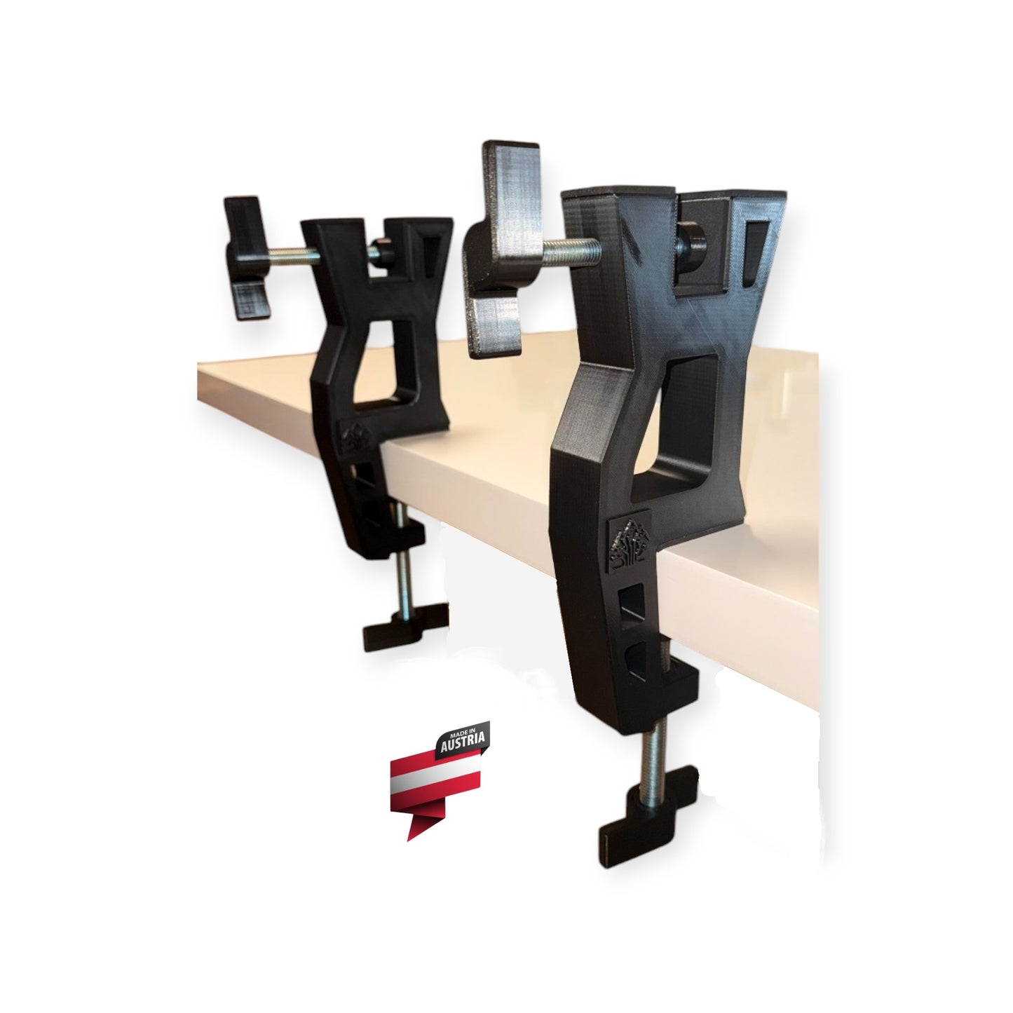 Prototypen Abverkauf - Ski Vise - Skischraubstock / Schwarz
